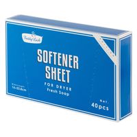 藤栄 ソフターシート 乾燥機用柔軟シート 40枚入り フレッシュソープの香り 1セット（3個）