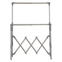 藤栄 伸縮アルミ物干し レギュラー シャンパンゴールド 1セット（3組）