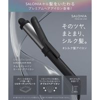 SALONIA（サロニア）　スムースシャイン カールヘアアイロン　ブラック 32mm I-ne