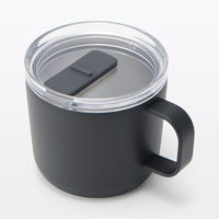 無印良品 目盛り付き 保温保冷 蓋付きマグカップ 黒 250mL 良品計画