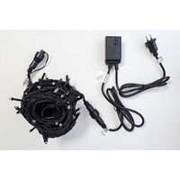 コロナ産業 ストレートライト100球 コントローラー付 電球色 LWK100D 1個（直送品）