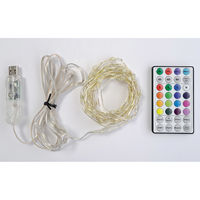 コロナ産業 RGBジュエリーライト50球 USB給電 リモコン付 JU50RGB 1個（直送品）