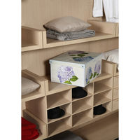 メテックス イタリアン スタッキングコンテナー アジサイL LVTBXAJL 1箱（直送品）