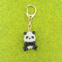 ホビックス HOBBIX ビーズキット 東京ハッピー子パンダ BK-130 BK130 1セット(3個)（直送品）