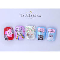 TSUMEKIRA(ツメキラ) ネイルシール DOG×DAISYプロデュース2 PLAYFUL CATS NN-DXD-103（直送品）