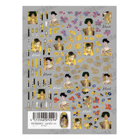 イングカワモト TSUMEKIRA(ツメキラ) ネイルシール クリムト NN-KLI-101 1セット(3枚)（直送品）