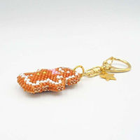 HOBBIX ビーズキット アイシングクッキー風キーホルダー クリスマス ジンジャーマン PB-300 PB300 1セット(3個)（直送品）