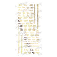 TSUMEKIRA(ツメキラ) ネイルシール effrontee kyokoプロデュース Miss Beaute ゴールド SG-EFK-1（直送品）