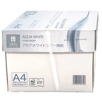 APP コピーペーパー アクアホワイト A4 500枚×5冊 AW811PEI 1セット(1箱(500枚×5)×3)（直送品）