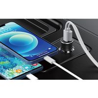 シガーソケット最大38W PD充電Type-C Type-A x1 ACPD-V038AC 1個