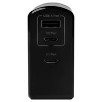 最大105W / Type-Cx2 Type-Ax1パナソニックケーブルセット APD-A105AC2-wP3-BK 1個