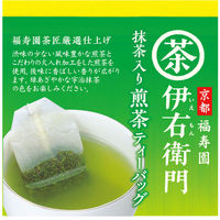 【水出し可】宇治の露製茶　伊右衛門　抹茶入り煎茶ティーバッグ 大容量　1袋（120バッグ入）（わけあり品）