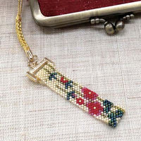 ホビックス HOBBIX ビーズステッチキット 京都・西陣柄 根付けキット 松竹梅 PB20 1セット(3個)（直送品）