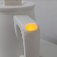 ドリテック 電気ケトル KYUPOT ホワイト PO-375RWT 1個