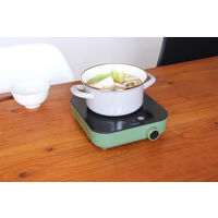 ドリテック IHクッカー「ピッコリスト」グリーン DI-231GN 1個