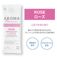 FSX 紙おしぼり アロマプレミアム ローズ  VB-COSME 1箱（600枚:100枚入×6袋）