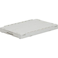 エコン カラーオリコンふた一体型75Lオフホワイト 560050CO-C75-LGL 10個（わけあり品）