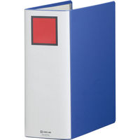 キングジム キングファイル スーパードッチ<脱･着>イージー A4タテ とじ厚100mm 青 2470Aアオ（わけあり品）