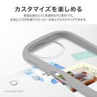 AQUOS sense9 耐衝撃ハイブリッドケース 「ViAMO fly」 ミルクホワイト 軽量 TPU ストラップホール付（直送品）