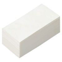 イデシギョー　8つ折り　紙ナプキン　2PLY　白無地　1袋（50枚入）（わけあり品）