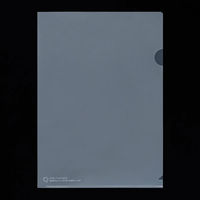 Matakul クリアホルダー A4 使用済みクリアホルダーからつくった再生材20%配合 1袋（100枚入） オリジナル（わけあり品）