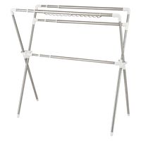 PORISH組立式伸縮布団干しX型PS-07K 1セット（3台）