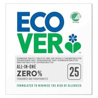 エコベール ゼロ 食洗機用タブレット洗剤 25錠入 1セット（1個×3） 食洗機用洗剤 ECOVER アメリカンディールスコーポレーション