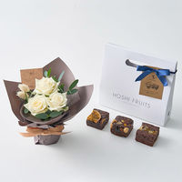 アデリー ホシファーム ミニアレンジメントピュア&ホシフルーツ贅沢ブラウニー3個 FMU-05D 1箱（直送品）