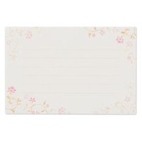 エヌビー社 CSミニレターセット お礼 桃 1252309 1セット(便箋10枚・封筒5枚入)×10（直送品）