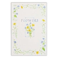 エヌビー社 EAフラワーはがき箋 フラワーズ 3031701 1セット(1パック(10枚入)×15)（直送品）