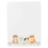 エヌビー社 PK A5便箋 キトゥンズ 3050402 1セット(1個(2色アソート6枚入)×10)（直送品）