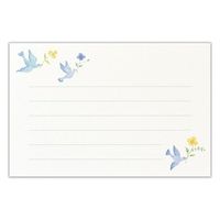 エヌビー社 ミニレター みちくさ ヴァン 4902302 1セット(便箋6枚・封筒3枚入)×10（直送品）