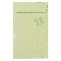 エヌビー社 綾華ぽち袋 四葉 5709002 1セット(1パック(3枚・封シール入)×15)（直送品）