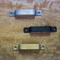 ポッシュリビング アイアンハンドルS シルバー W7.5×D1.5×H1.5cm 63723 1セット(3個)（直送品）