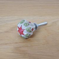 ポッシュリビング セラミックノブ φ3cm×D3cm セラミック/アイアン 30591 1セット(2個)（直送品）