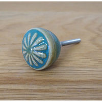 ポッシュリビング セラミックノブ φ3.5cm×D3cm セラミック/アイアン 30598 1セット(2個)（直送品）