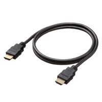 アスクル限定　HDMIケーブル　4K対応　1ｍ ASーHDー1401 ブラック 1本 オリジナル