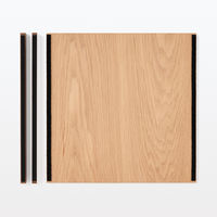 無印良品 スタッキングシェルフ 木製ボード クローズ オーク材突板 幅３７×奥行０．７×高さ３７ｃｍ 良品計画