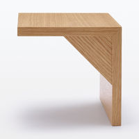 無印良品 壁に付けられる家具猫用ステップ オーク材突板 幅３０×奥行２１×高さ２０ｃｍ 良品計画