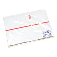 ササガワ のし紙 本中判 赤棒 山 3-607 1冊(100枚)