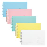 リヒトラブ オープンリングノート メモLサイズ ピンク 交換式ノート N2721-12 1冊