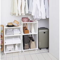 サンコープラスチック ラコン 積み重ねラック 深型 ホワイト 4973230437365 1個