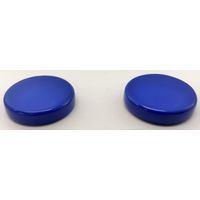 サンケーキコム 強力+両面ピタマグネット30mm 青 PMR30ー2PーBU 1パック(2個)