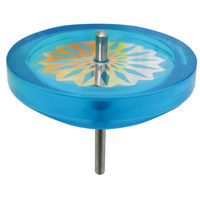 そろはむ こま世界大会公式認定こま ヒバリ ブルー 3230079 1個