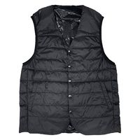 ヤマショウ 洗えるインナーベスト ブラック 3Lサイズ YBC-002BK3L 1枚（直送品）