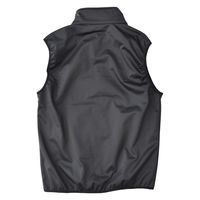 ヤマショウ 撥水裏フリースベスト ストレッチ防風仕様 ブラック M YBC-003BKM 1着（直送品）