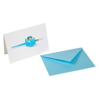 グリーティングカード G・ラロ（G.LALO） アンクル＆プリュム　カード封筒セット　インク瓶 （カード1枚　封筒1枚）1セット（直送品）