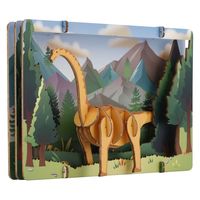 ルークラン アプリクス 3Dシアターパズル ブロントサウルス 4582719382760 1個（直送品）