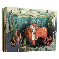 ルークラン アプリクス 3Dシアターパズル カクレクマノミ 4582719382838 1個（直送品）