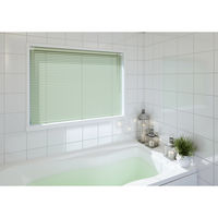 立川機工 FIRSTAGE(ファーステージ) ブラインド つっぱり耐水 TK-5360 幅500×高さ300mm パウダーブルー 1台（直送品）